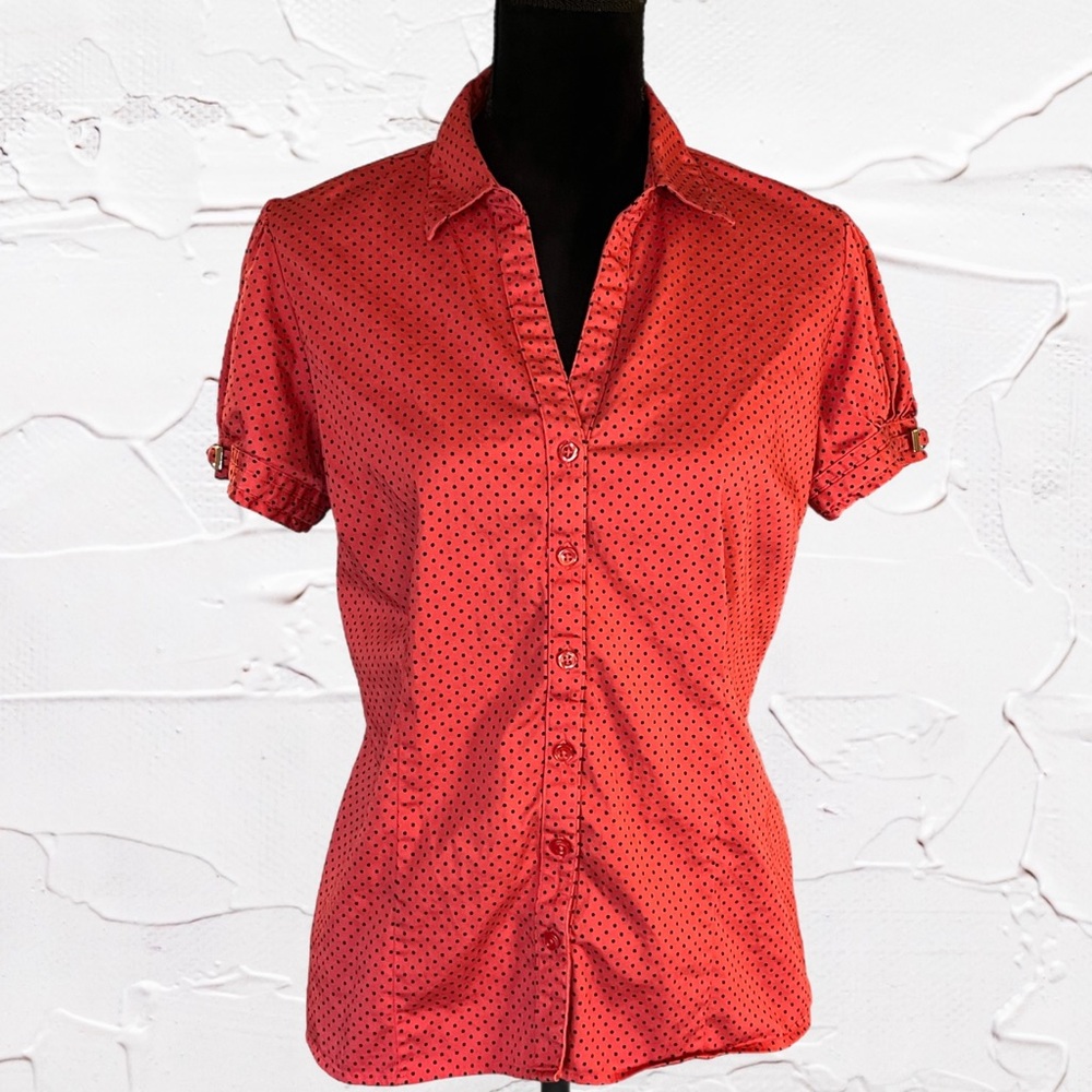 Women’s Collared Button Up Blouse